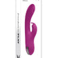 Playboy Thumper Rechargeable Silicone Rabbit Vibrator - Purple