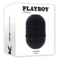 Playboy Tight End Dual End Stroker - Black/Clear