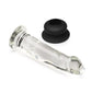 Pleasure Crystals Glass Dildo with Silicone Base