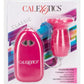 Pleasure Kiss Massager with Remote Control - Pink