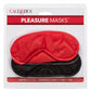 Pleasure Masks - Black/Red - 2 Pack