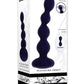 Pleasure Orbit Rechargeable Silicone Anal Beads with Remote Control - Purple