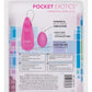 Pocket Exotics Vibrating Pink Passion Egg