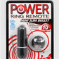 Power Mini Slim Bullet with Remote Ring - Black