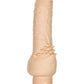 Power Stud Cliterrific Vibrating Dildo - Vanilla/White