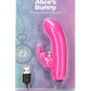 Powerbullet Alice's Bunny Silicone Rechargeable Rabbit - Pink