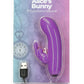 Powerbullet Alice's Bunny Silicone Rechargeable Rabbit - Purple