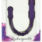 Powerbullet Rechargeable Silicone Booty Beads - Purple - 10in
