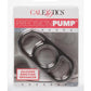 Precision Pump Erection Enhancer Silicone Cock Ring - Smoke