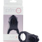 Primo Apex Silicone Vibrating Ring - Black