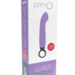 Primo G-Spot Rechargeable Silicone Vibrator - Lavender/Purple