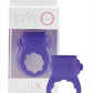 Primo Tux Silicone Vibrating Ring - Purple