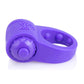 Primo Tux Silicone Vibrating Ring - Purple