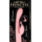 Princess Petite Pleasure Silicone Rechargeable Dual Stimulating Vibrator - Pink