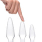 Prisms Dosha 3 Piece Glass Plug Kit