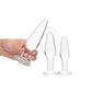 Prisms Dosha 3 Piece Glass Plug Kit