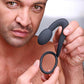 Prostatic Play Explorer Silicone Cock Ring and Prostate Plug