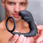 Prostatic Play Nova Silicone Cock Ring and Vibrating Prostate Stimulator