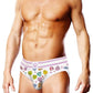Prowler Candy Hearts Brief - White - Large