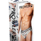 Prowler Leather Pride Brief - Black/White - XSmall
