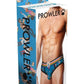 Prowler Pixel Art Gay Pride Collection Brief - Blue/Multicolor - Small
