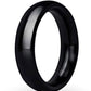 Prowler Red Aluminum Cock Ring - Black/Metal - 45mm