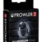 Prowler Red Aluminum Cock Ring - Metal/Silver - 45mm