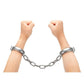 Prowler Red Heavy Duty Metal Handcuffs - Stainless