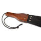 Prowler Red Leather and Wood Fringe Paddle - Black/Brown