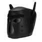 Prowler Red Neoprene Puppy Hood Bondage Headwear - Black