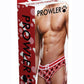 Prowler Red Paw Open Brief - Animal Print/Red - Small