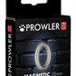 Prowler Red Stainless Steel Magnetic Cock Ring - Silver - 38mm