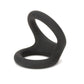 Prowler Red Tri-O Silicone Ring - Black