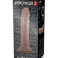 Prowler Red Ultra Cock Realistic Dildo - Caramel - 9in