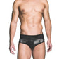 Prowler Red Wetlook Ass-Less Brief - Black - Small