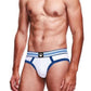 Prowler White/Blue Brief - Blue/White - Medium