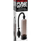 Pump Worx Beginner's Power Pump Advanced Penis Enlargement System - Black/Smoke