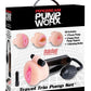 Pump Worx Travel Trio 9 Piece Penis Pump and Pleasure Sleeve - Black/Vanilla - Set