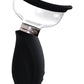 Pumped Arousing Automatic 5 Speed Silicone Rechargeable Vulva Clitoral Nipple and Breast Pump - Black