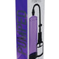 Pumped Basic Pump 2 Water Resistant Silicone Penis Pump - Purple