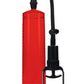 Pumped Basic Pump 2 Water Resistant Silicone Penis Pump - Red