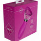 Pumped Delightful Automatic 5 Speed Silicone Rechargeable Vulva Clitoral Nipple and Breast Pump - Pink