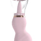 Pumped Sensual Automatic 13 Speed Silicone Rechargeable Vulva and Breast Pump - Pink