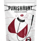 Punishment Crystal Detail Collar and Leash - Black - 37in