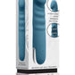 Queen Of All Trades - Rechargeable Silicone Dual Vibrator - Blue