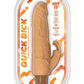 Quick Dick Hit It Vibrating Silicone Dildo - Vanilla