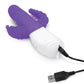 Rabbit Essential Silicone Rechargeable Double Penetration Rabbit Vibrator