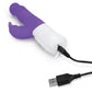 Rabbit Essentials Silicone Rechargeable Slim Shaft Rabbit Vibrator