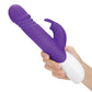 Rabbit Essentials Silicone Rechargeable Thrusting Rabbit Vibrator