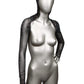 Radiance Hooded Shoulder Shrug - Black - Plus Size/Queen